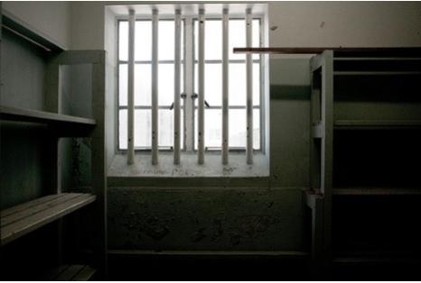 inside the prison at robben island