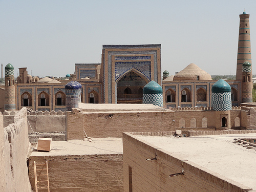 Old city in Central Asia